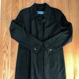 Kenneth Cole Black Trench Coat